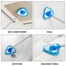 Rotatable Triangle Mop with Long Handle - Justgrabit Inc.
