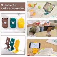 Cute Cartoon Design Multi - Angle Adjustable Foldable Mobile Stand - Justgrabit Inc.