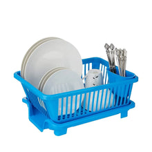 Plastic Sink Dish Drainer Drying Rack (With Brown Box) ( MOQ : - 3 Pc) - Justgrabit Inc.