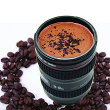 Plastic Camera Lens Stainless Steel Coffee Mug - Justgrabit Inc.