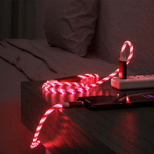 3 - in - 1 LED Glow Fast Charging Cable (1 Pc) - justgrabit.in | Just Grab It