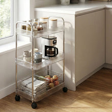 3 Layer Multipurpose Storage Trolley with Wheels - justgrabit.in | Just Grab It