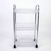 3 Layer Multipurpose Storage Trolley with Wheels - justgrabit.in | Just Grab It
