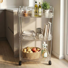 3 Layer Multipurpose Storage Trolley with Wheels - justgrabit.in | Just Grab It