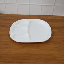 Plastic Large Compartment Dinner Plate / Thali with 4 Sections - justgrabit.in | Just Grab It