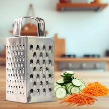 Supermom Premium 4 - in - 1 Stainless Steel Compact Grater and Slicer - Justgrabit Inc.