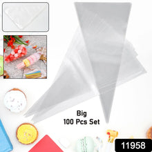 Disposable Piping Bags (100 Pcs Set / Big) - Justgrabit Inc.
