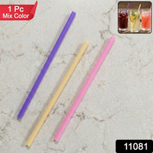 Reusable Drinking Straw for Cold (1 Pc, Mix Colour) - justgrabit.in | Just Grab It