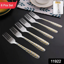 Elegant Stainless Steel Fork (6 Pcs Set) - Justgrabit Inc.