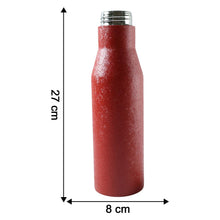 Stainless Steel Water Bottle Red Color (1000 ml, 1 Pc) - justgrabit.in | Just Grab It