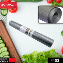 Multipurpose Anti - Slip Mat Liner Roll - 45cmx5m for Kitchen, Bathroom, Cabinet, Drawer, Shelf & Fridge - justgrabit.in | Just Grab It