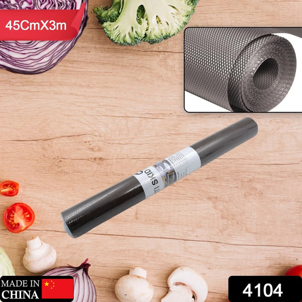 Multipurpose Anti - Slip Mat Liner Roll for Kitchen, Bathroom, Fridge & Shelves (45cmx3m) - justgrabit.in | Just Grab It