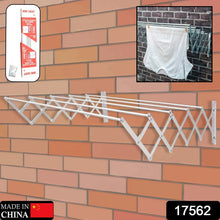 Foldable Extendable Drying Rack | Suitable for Hanging All Types of Clothes | Ideal for Interior and Exterior, Made of High Resistance Aluminum for Bathroom Indoor Outdoor - Justgrabit Inc.