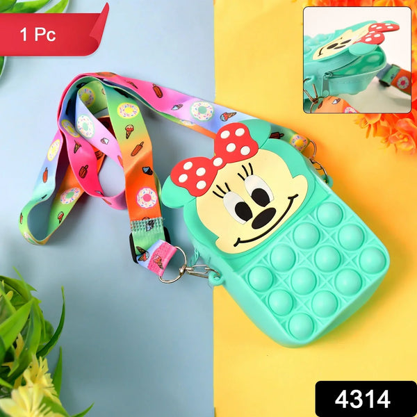 Children's Silicone Bag, Children's Coin Purse (1 Pc) - Justgrabit Inc.