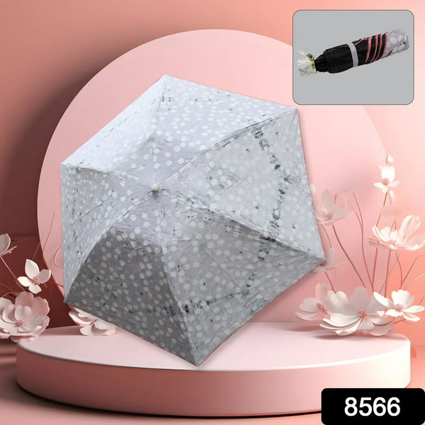 2 Fold Sun Protective Solid Foldable Outdoor Umbrella, Portable Sun, UV Protection Lightweight Rain Umbrella With Umbrella Case For Girls, Women, Men, Boys - Justgrabit Inc.