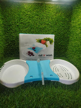 Adjustable Cut N Wash used in all kinds of household and kitchen purposes for cutting and washing simultaneously of vegetables and fruits etc. - Justgrabit Inc.