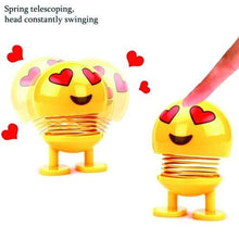 Emoticon Figure Smiling Face Spring Doll - Justgrabit Inc.