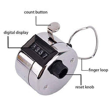 4 Digits Hand Held Tally Counter Numbers Clicker - Justgrabit Inc.