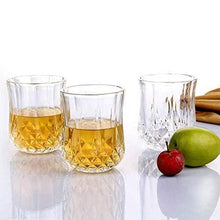 Heavy unbreakable Stylish look fully Transparent Glasses Set 250 ml (6pcs) - Justgrabit Inc.