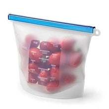 Reusable Silicone Airtight Leakproof Food Storage Bag - 1 ltr - Justgrabit Inc.