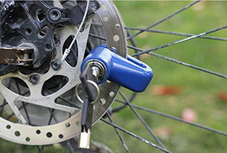 Wheel Padlock Disc Lock Security for Motorcycles Scooters Bikes - Justgrabit Inc.