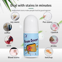 Clothes Stain Remover Bead Design Emergency Stain Rescue Roller Cleaner for Natural Fabric Removes Oil Almost All Types of Fabrics - Justgrabit Inc.
