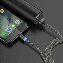 Magnetic Charging Cable 3 in 1 Metal Magnetic Micro USB Type C Lighting Cable with LED, Multiple Charging Adapters for All Android and all Smartphones (Compatible with All Android and iPhone Smartphones, Tablet, PC, Mobile - Justgrabit Inc.