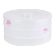 Plastic 3 Compartment Sprout Maker, White - Justgrabit Inc.
