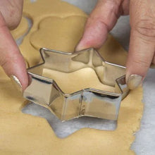 Cookie Cutter Stainless Steel Cookie Cutter with Shape Heart Round Star and Flower (12 Pieces) - Justgrabit Inc.