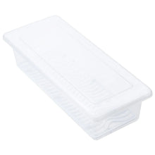 Food Storage Container with Removable Drain Plate and Lid, 1500 ml (Pack of 1 Pc) - Justgrabit Inc.