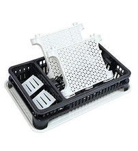 Kitchen Organizer Rack with Water Storing Tray / Dish Rack - Justgrabit Inc.