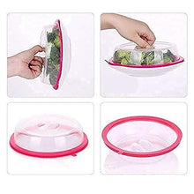 Microwave Food Cover, Air - Tight Splatter Lid for Plates – Dishwasher Safe - justgrabit.in | Just Grab It