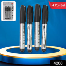 Black Marker used in all kinds of school, college (4 Pcs Set) - justgrabit.in | Just Grab It
