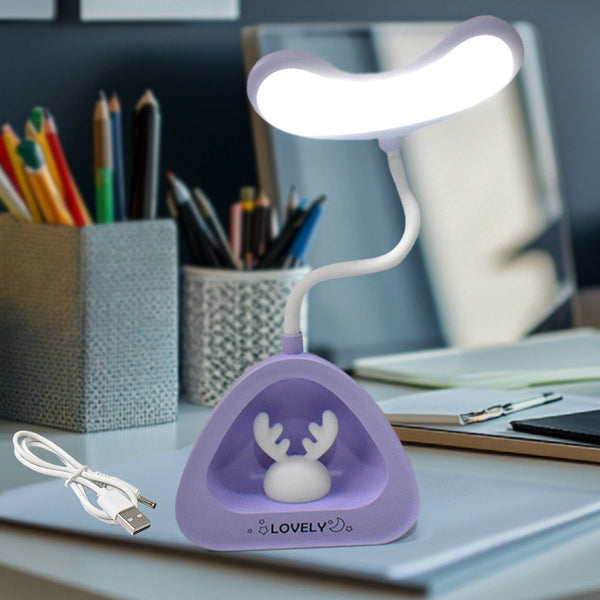 Cute Lovely LED Desk Light, LED Lamps Button Control (1 Pc) - justgrabit.in | Just Grab It