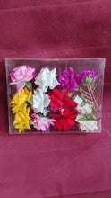 Colourful Flowing Flower Hair Pin (12 Pcs Set / Mix Color) - justgrabit.in | Just Grab It