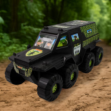 Big Military 8 - Wheel Plastic Car Toy (1 Pc) - justgrabit.in | Just Grab It
