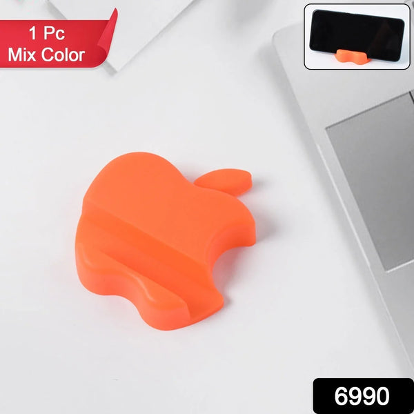 Apple - Shaped Plastic Mobile Phone Holder (1 pc & mix color) - Justgrabit Inc.