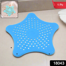 Star Shape Suction Cup Kitchen Bathroom Sink Drain Strainer Hair Stopper Filter, Star Shaped Sink Filter Bathroom Hair Catcher, Drain Strainers Cover Trap Basin (1 Pc) - Justgrabit Inc.