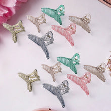 Hair Clutcher Clips (Mix Design, Multicolor / 12 Pc) - justgrabit.in | Just Grab It