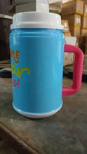 Insulated Mug with Lid Handle Flexible Straw with Cap (709 ML) - Justgrabit Inc.