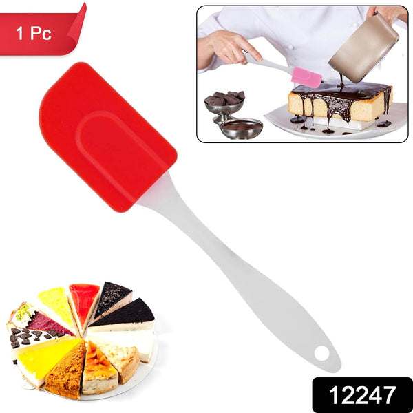 Silicone Cooking Spatula for Baking (1 Pc / 18 Cm) - justgrabit.in | Just Grab It