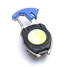 Keychain Led Flashlight Rechargeable Multi Function 6 Lighting Modes Pocket Key Chain Flash Light USB for Outdoor Camping,Walking With Cigarette Lighter - Justgrabit Inc.
