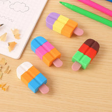 Ice cream Shape Eraser for Girls & Boys 3D Eraser for School B'Day Return Gift Ice Cream Theme Shape Erasers Pencils Set for Kids Educational Stationary kit, School Supplies (1 Set 4 Pc) - Justgrabit Inc.