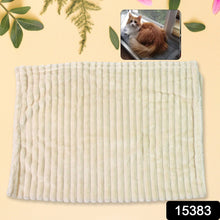 Pet Soft Cat Dog Blanket / Towel Soft Warm (70×50 Cm / 1 Pc / Mix Color & Design) - justgrabit.in | Just Grab It