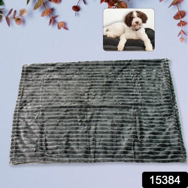 Pet Soft Cat Dog Blanket / Towel (110×70 Cm / 1 Pc / Mix Color & Design) - justgrabit.in | Just Grab It