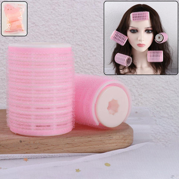 Premium Self - Grip Hair Styling Velcro Rollers Set - justgrabit.in | Just Grab It