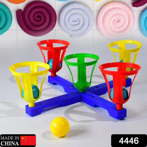 Baskets and balls fun toy for kids with 5 basket and 5 balls. - Justgrabit Inc.
