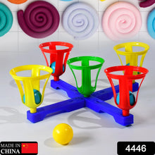 Baskets and balls fun toy for kids with 5 basket and 5 balls. - Justgrabit Inc.