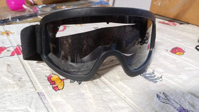 Cycling Motorbike ATV/Dirt Bike Racing Transparent Goggles with Adjustable Strap Sunglasses, Protective Glasses Goggle, Outdoor Goggles Dustproof Windproof Riding Goggles Safety Goggles - justgrabit.in | Just Grab It