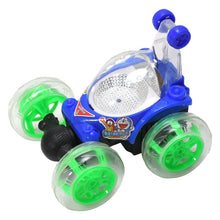 Rechargeable 360° Stunt Remote Control Car with 3D Lights & Music for Kids - justgrabit.in | Just Grab It